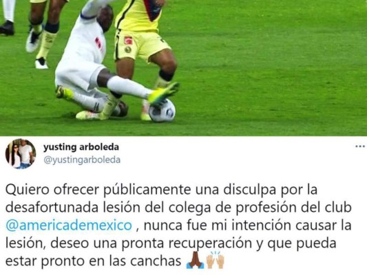 Oficial: Presidente del América interpuso denuncia contra Yustin Arboleda ante Concacaf