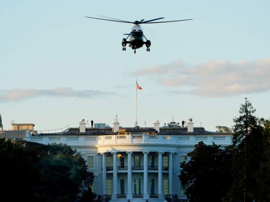 Fitran fotos de la suit presidencial donde Trump se recupera del covid-19