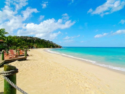 Leo Messi y Antonella Roccuzzo podrían pasar su luna de miel en Isla de Antigua en el Mar Caribe
