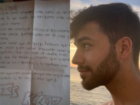 Filtran carta que Agoney, exconcursante de Operación Triunfo, escribió para pedir la mano de un enamorado