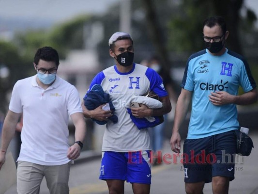 Así fue el entrenamiento de la Selección de Honduras para enfrentar a El Salvador (Fotos)