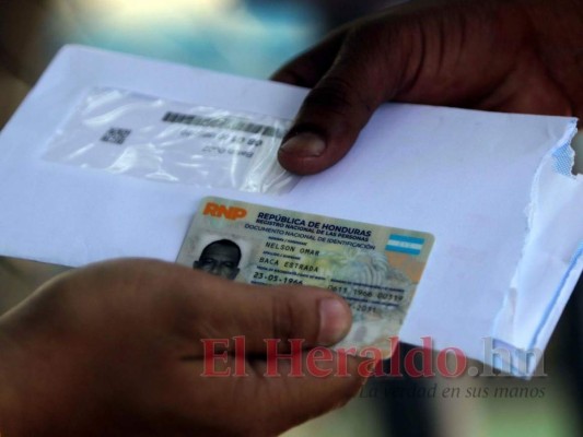 El Registro Nacional entregará 20 mil tarjetas de identidad diarias