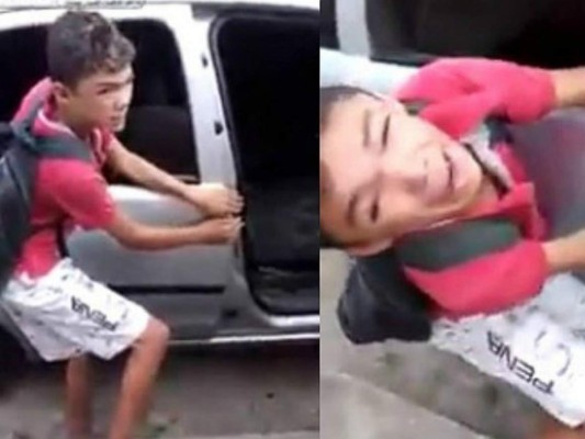 Polémica: Ladrón adolescente recibe brutal castigo tras ser atrapado infraganti