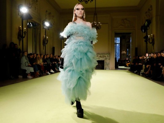 Vera Wang deconstruye ropa de noche en la Semana de NY&nbsp;&nbsp;