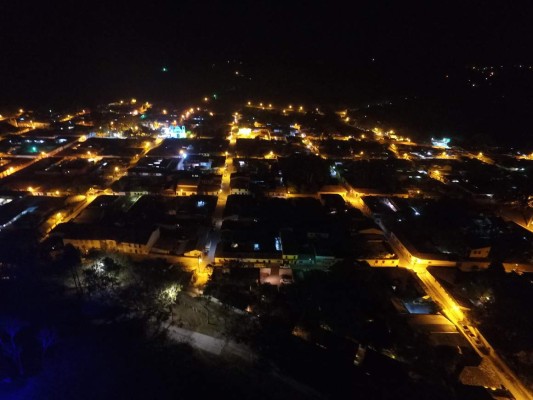 Gracias, Lempira: El mágico lugar que brilla de noche