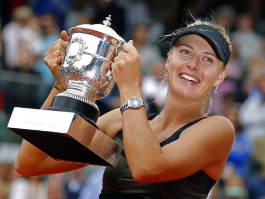 María Sharapova se baja de Roland Garros por lesión en hombro