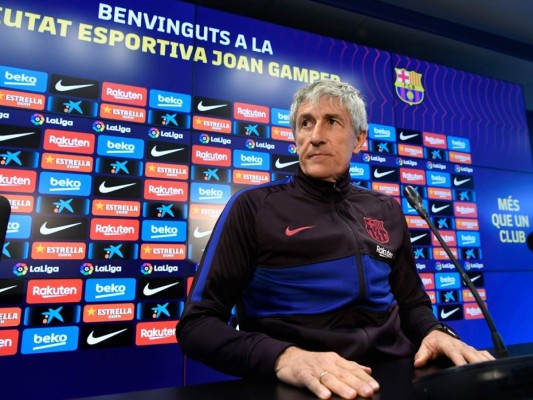 Quique Setién explota: La exigencia me la impongo yo, no el Barcelona