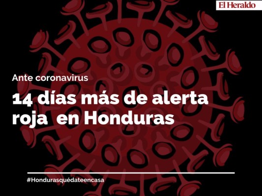 Honduras extiende 14 días más la alerta roja por coronavirus