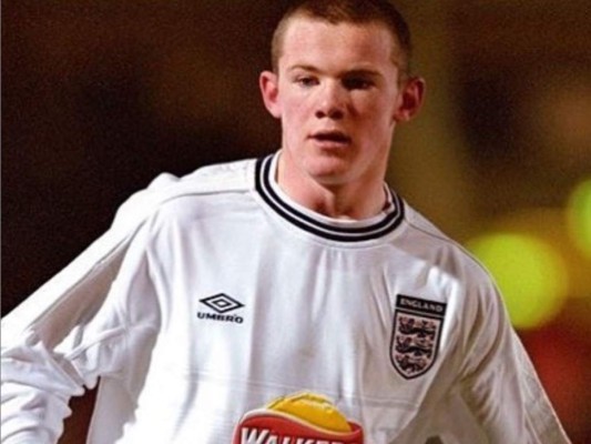 FOTOS: Este es el cambio físico de Wayne Rooney a través del tiempo