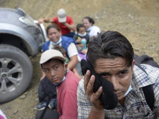 'Solo muerto regreso': migrante hondureño insiste en su ruta hacia EEUU