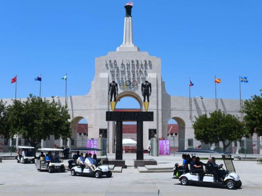 Comisión del COI visita las instalaciones de Los Ángeles para Juegos de 2024&nbsp;&nbsp;