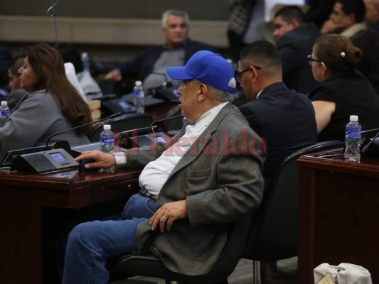 Así se reincorporó Celín Discua a las sesiones del Congreso Nacional tras el caso Pandora