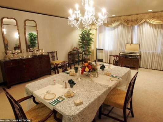 Fitran fotos de la suit presidencial donde Trump se recupera del covid-19