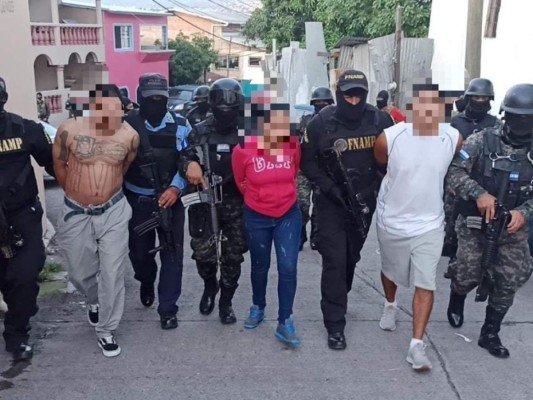 Operación Candado: Caen tres presuntos miembros de la pandilla 18 en la capital