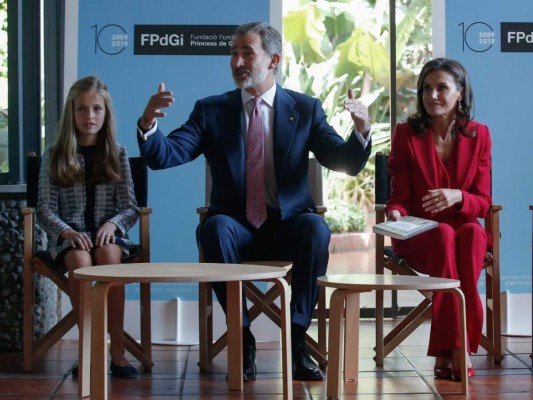 La primera foto de la princesa Leonor en su debut en Barcelona