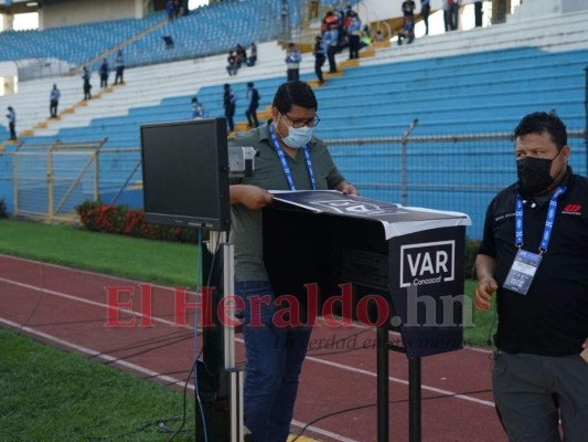 El Olímpico se convierte en el primer estadio de Honduras en utilizar el VAR