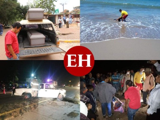 Los sucesos más impactantes que enlutaron a Honduras esta semana