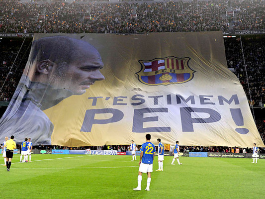 Lágrimas, sonrisas y goles en emotiva despedida de Guardiola