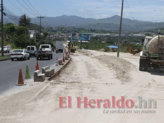 Ampliarán seis tramos del anillo periférico en la capital de Honduras