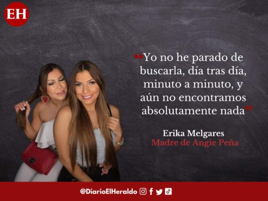 'Son 19 días de angustia y en espera': frases de los padres de Angie Peña en su cumpleaños 23