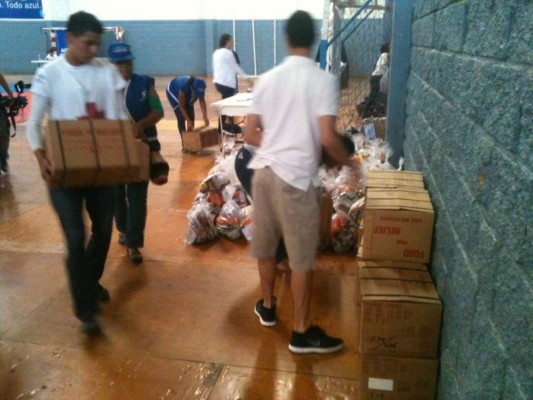 Jornada de solidaridad con migrantes hondureños