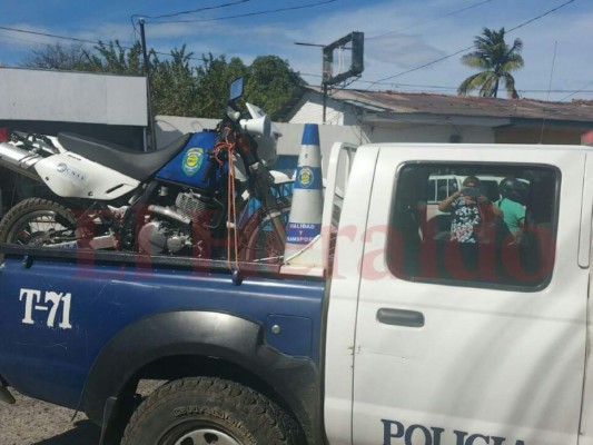 Un agente de tránsito muerto y otro herido deja accidente vehicular en Choluteca