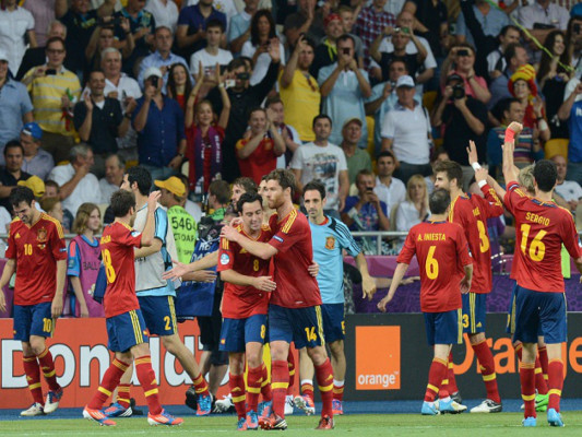 Los festejos de España campeona en imágenes