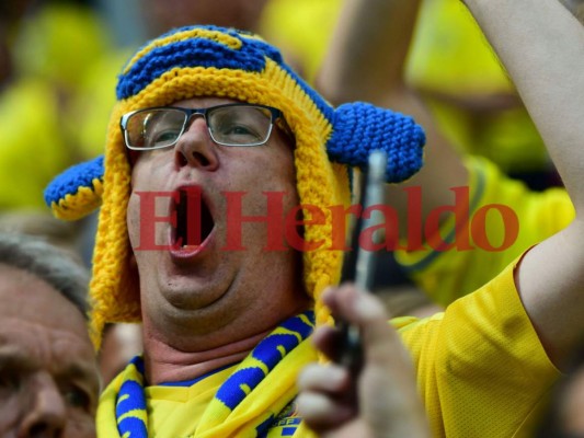 Fotos: Ambiente en el estadio Nizhny Nóvgorod para el Suecia vs Corea del Sur