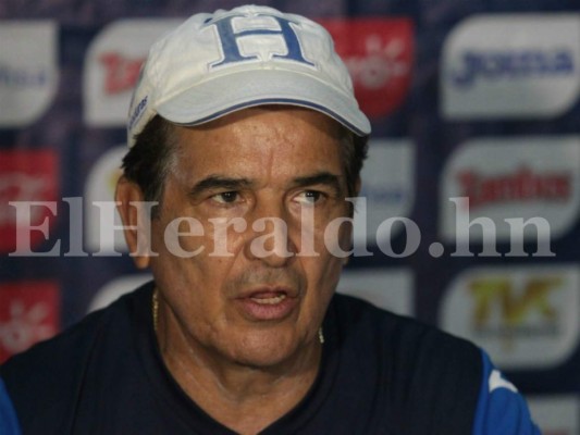 Jorge Luis Pinto, entrenador de la Selección de Honduras: 'No podemos cometer el mínimo error'