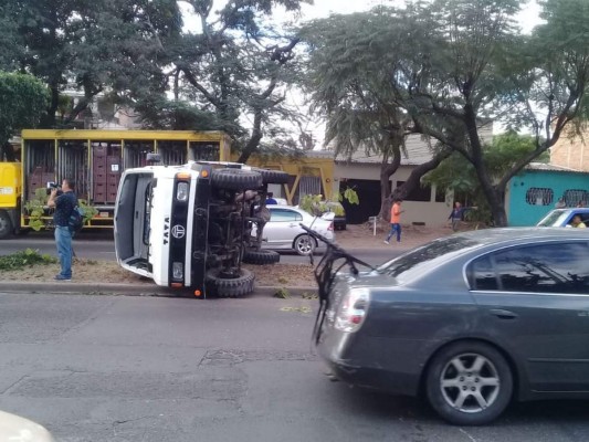 Mujer embarazada es atropellada por un vehículo en Tegucigalpa