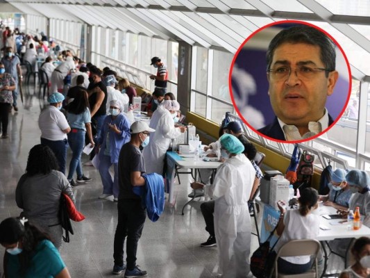 JOH: 'Esperamos tener una masiva vacunación del pueblo hondureño'