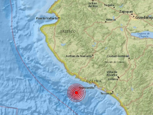 Sismo de 6 grados sacude al estado de Jalisco en México