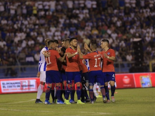 No se vio del Honduras vs Chile: el rugido de Elis, tristeza en Rueda y Coito celebra