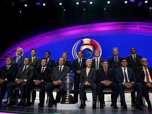 De esta forma quedaron conformados los cuatro grupos de la Copa América Centenario