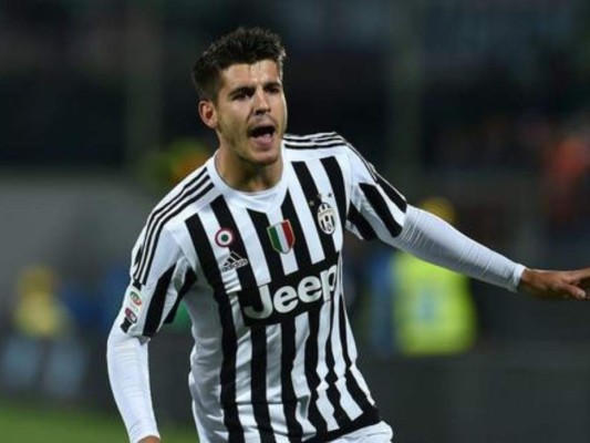 El delantero español, Álvaro Morata, regresa a la Juventus