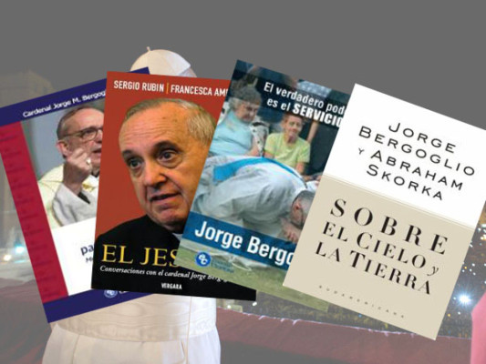 Libros sobre Bergoglio ahora bestsellers en plena 'papamanía'