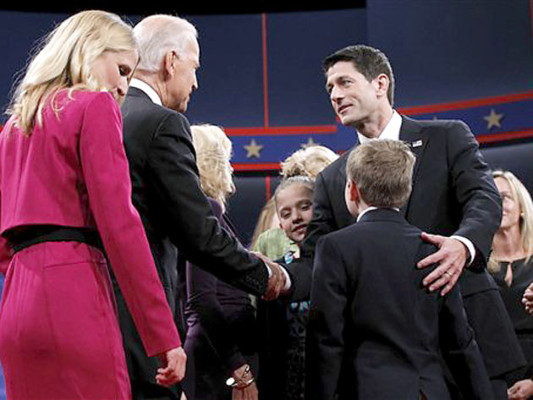 Ryan y Biden se atacan sobre Libia en único debate
