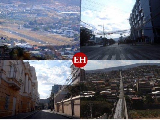 Tegucigalpa y Comayagüela, ciudades fantasmas por el coronavirus (FOTOS)