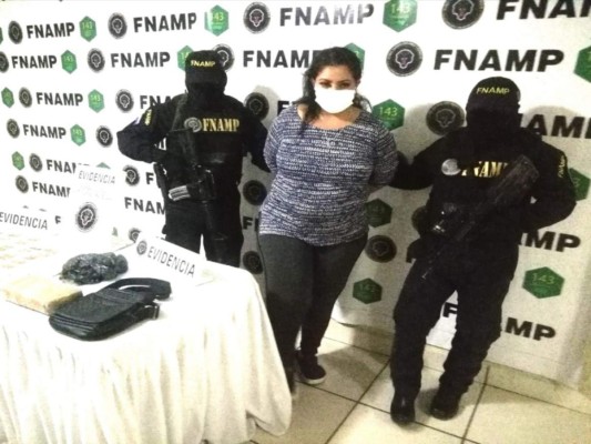 'La Soviética' y 'La Osa', dos presuntas criminales de la pandilla 18 y MS-13 que operaban en Tegucigalpa
