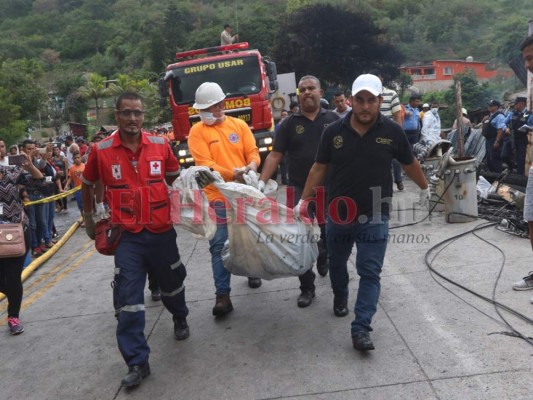 FOTOS: Un manto de luto empaña la zona sur de Honduras tras accidente de rastra