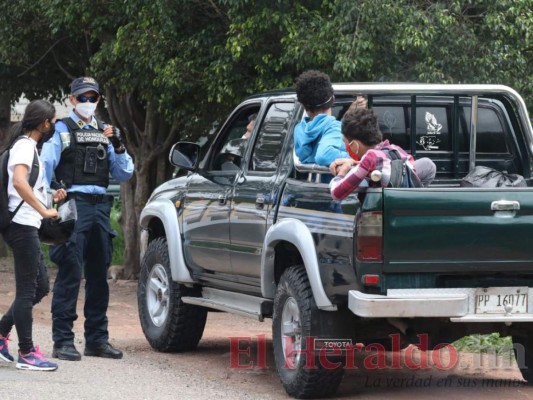 Estrictos operativos para verificar circulación de placas impar en la capital