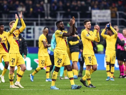 Barcelona elimina al Inter y avanza a octavos de la Champions League