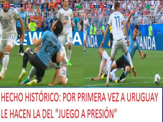 Rusia pierde su invicto y los atacan con memes
