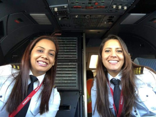 FOTOS: Así es Ihsle Mercado, la primera hondureña en pilotar un avión Airbus A320