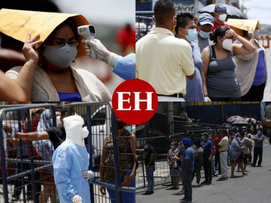 FOTOS: Pacientes sospechosos de covid-19 abarrotan triaje de la Mayangle