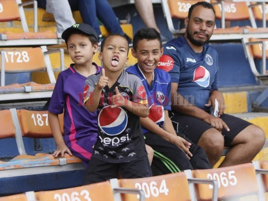 Las mejores imágenes del partido entre Motagua y Marathón