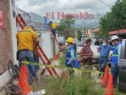 En imágenes: Tras hurto, cortan la energía eléctrica en exclusivas colonias de la capital