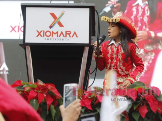 Junto a Nasralla, Doris Gutiérrez y Milton Benítez, candidata de Libre hace cierre de campaña en Tegucigalpa