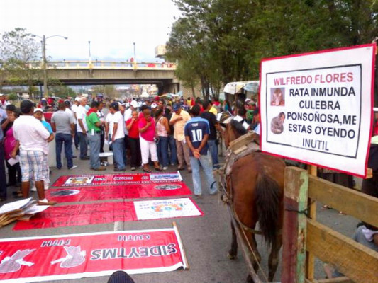 Las imágenes más curiosas de la celebración del Día del Trabajador en Honduras