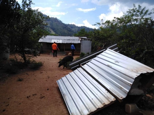 Lluvias dejan cuantiosos daños en el oriente y sur de Honduras